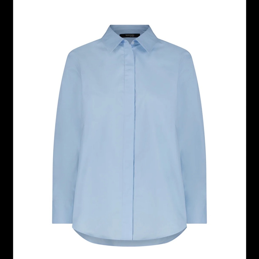 Mayson The Label Essential Shirt. NWT 100% cotton. Size 8.